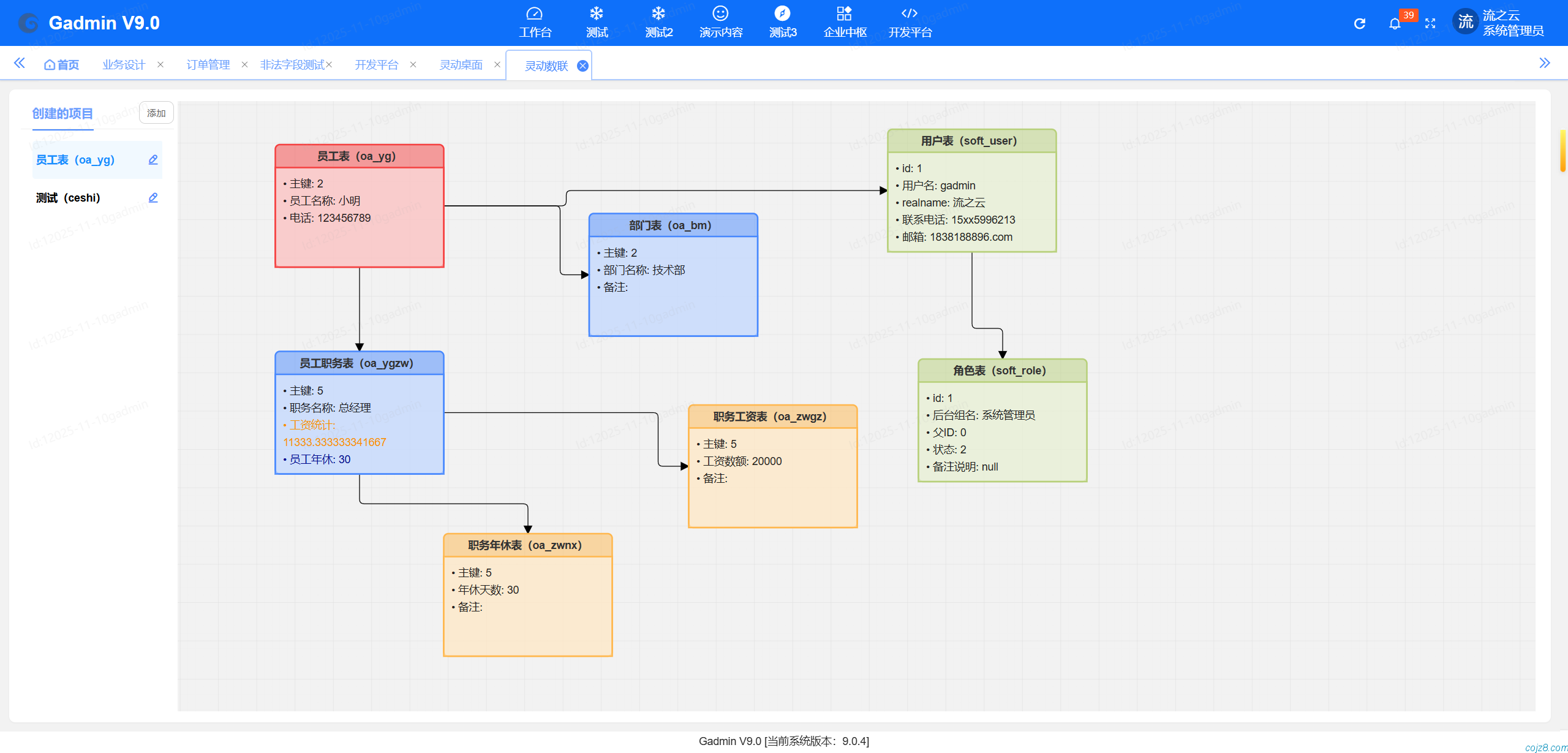 蝈蝈博客 PHP开源工作流 PHP低代码开发平台